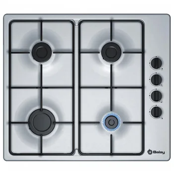 

Gas Hob Balay 3ETX464MB 60 cm 60 cm Stainless steel (4 Stoves)
