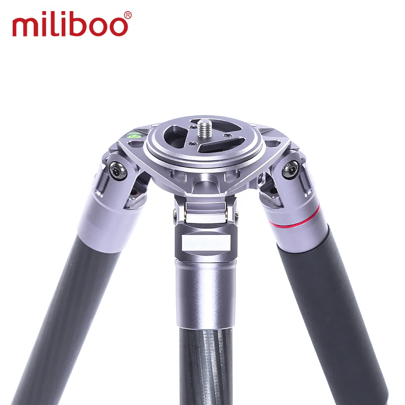 Miliboo Lion400 탄소 섬유 볼 삼각대, 전문 안정적인 사진, 조류 관찰 카메라 스탠드, 디지털 카메라 비디오 캠용