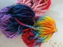 Saisity-extensiones de cabello torzado trenzado, cabello sintético marrón ombré, 30 raíces/Paquete de trenzas, Passion Twist