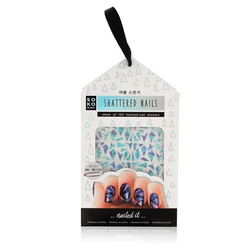 

Nail art stickers Shattered Nails Soko Ready (120 uds)