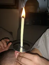 Velas de oídos para la eliminación de cera de los oídos, vela cónica de relajación Natural, propóleos, fragancia de terapia de Indiana, 10 Uds.