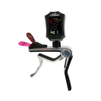 

Ae7d/sl-a2 kapanaster for acoustic guitar, with Tuner, Alice