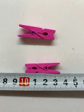 Clips de madera hechos en China, Clips de 25mm, 35mm, 45mm, 60mm y 72mm de Color, pinzas para fotos, pinza de ropa artesanal, Clips de decoración para escuela y oficina