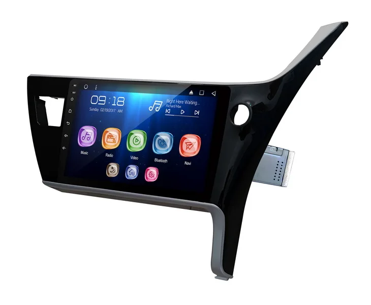 Автомобильный мультимедийный экран Allways 10 1 дюйма Android 9 0 Восьмиядерный 2 Гб ОЗУ 32