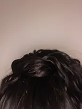 Vigorous-extensiones de cabello sintético con pinza, cabello sintético con cola de caballo ondulada, color marrón degradado