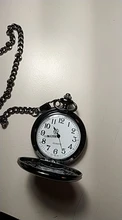 Reloj De bolsillo Retro De plata clásica para hombre, pulsera De mano De cuarzo pulido con cadena colgante, De bolsillo liso, regalo