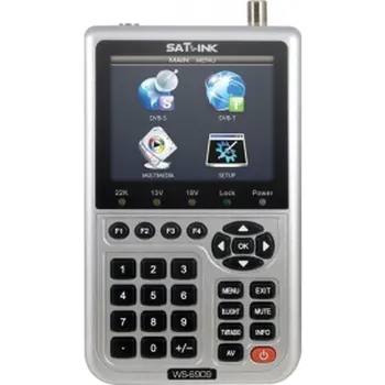 

Meter-DIGITAL TV analyzer DVB-T(TDT) and DVB-S (satellite) SATLINK WS-6909