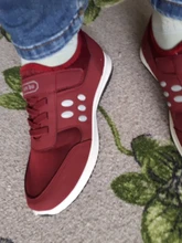 Platform Shoes Vulcanized-Leather Fashion Womens Net Solid Buckle Leisure