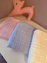 Pañal de muselina para bebé, Manta de bambú para recién nacido, Manta de algodón para recién nacido