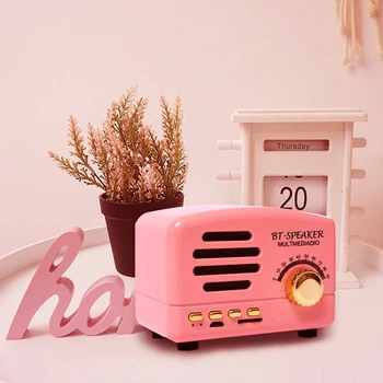 

Radio Wireless Bluetooth Speaker FM Radio bluetooth 4.1 Build in Microphone TF Handfree Smart Speakers Portable New Audio Device
