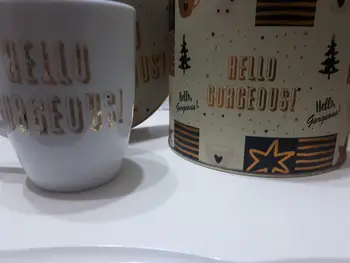 

'HELLO GORGEUS' Cup For Gift Free Shipping %100 Satisfaction Special New Product Reliable Honest Trading