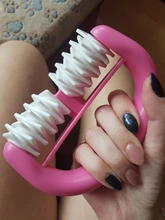 Masajeador Facial de celulitis, rodillo 3D de Control de grasa, rodillo para piernas, Abdomen, cuello, glúteos, herramienta para un levantamiento de rostro