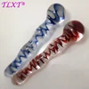 TLXT Crystal Glass Dildos BDSM Anal Plug For Women Masturbator Pattern Glass Dildo Sex Toys Glass Butt Plug Sex SM Product 1