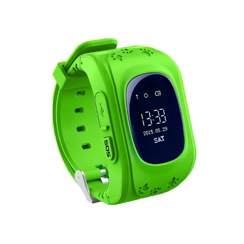 Умные часы Smart Baby Watch Q50 с GPS трекером (Зеленый)|Смарт-часы| |