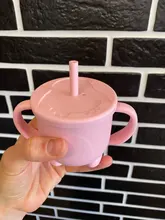 Fuente de alimentación de bebé, tazas para bebé, tazas para bebé, de silicona, a prueba de fugas