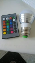 Spotlight Led-Light-Bulb Led-Lamp E14 Remote-Control Changeable Home-Decor E27 16-Color