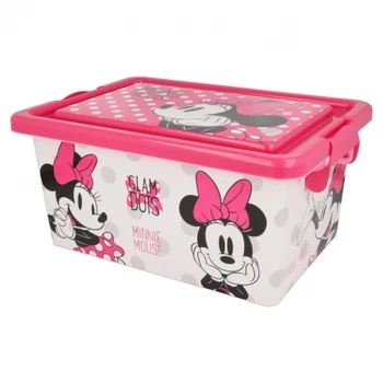 

STORAGE CONTAINER 7 L | MINNIE MOUSE - DISNEY - GLAM DOTS ECI
