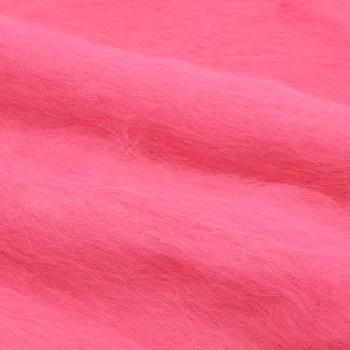 

Wool for felting carded 100% p/ton. Wool, 100 gr. Camtex (057 Astra)