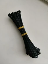 Cable-Tie-Color Releasable Plastic 20pcs-Zip-Ties Black White And 400mm/450mm