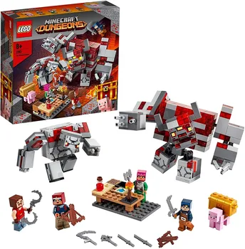 

Minecraft Game the battle for red stone construction Set with Golem and monster figures, 8 + years (Lego is 21163)