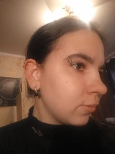 Pendiente de acero inoxidable para mujer, pendiente de Clip para oreja, sin piercing, para cartílago, Punk Rock, 1 unidad