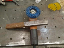 Abrasive-Disc-Belt Grinder Polishing Buffing-Wheels Diamond 125mm Black Blue 2pcs