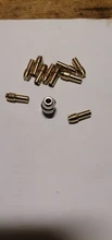 Caliente 11 unids/set latón portabrocas Collet Bits de 0,5-3,2mm 4,8mm mango tuerca de reemplazo para Dremel herramienta rotativa