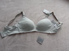 Sujetador de algodón para lactancia materna, sujetador de dormir para madres, seguridad, lactancia, mujeres embarazadas, hebilla abierta, ropa interior