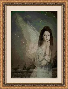 

CROSS STITCH KIT PANDATHREAD FAIRIES AND ANGELES 32848