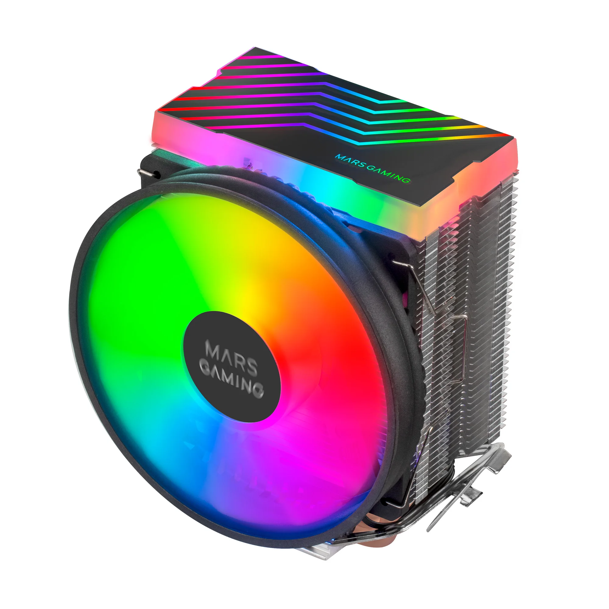 Mars Gaming MCPU, CPU cooler, computer cooling black or with RGB lighting,  from 160W to 200W TDP - AliExpress