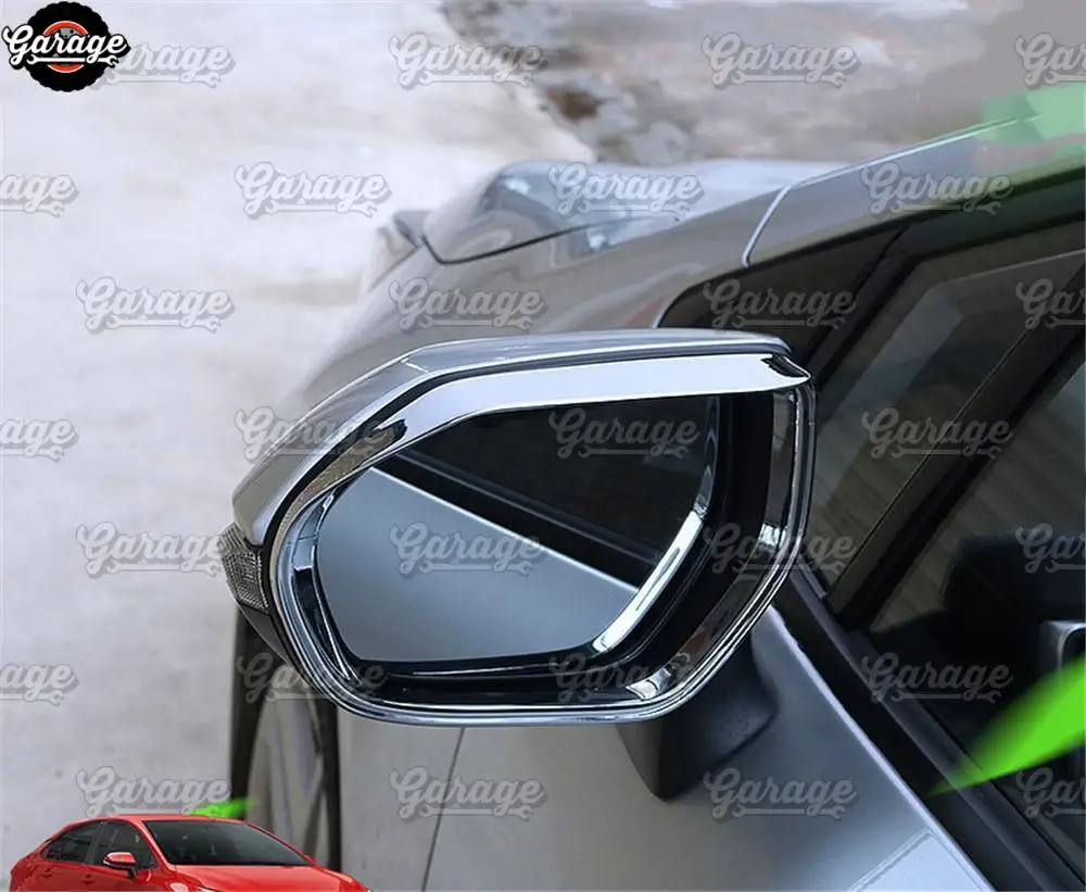 Рамка зеркала чехол для Toyota Corolla-ABS пластик литье 1 комплект/2 шт украшение автомобиля stylin