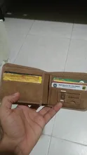 Cartera de cuero para hombre, tarjetero, monedero de mano, billetera corta esmerilada, bolsillo para monedas, 2020