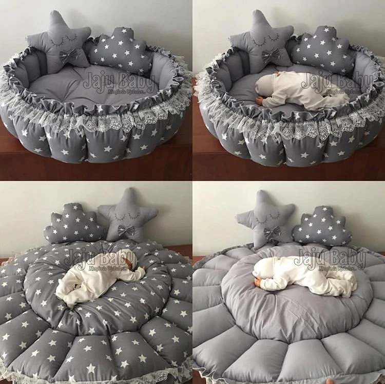 Jaju Baby Special Hand Made Baby Nest Gray Design Retractable Play Mat Babynest Activity Centers Entertainers Aliexpress