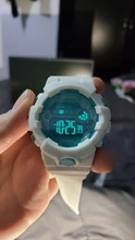 UTHAI-reloj deportivo CE39 para niños y niñas, pulsera electrónica con luz LED