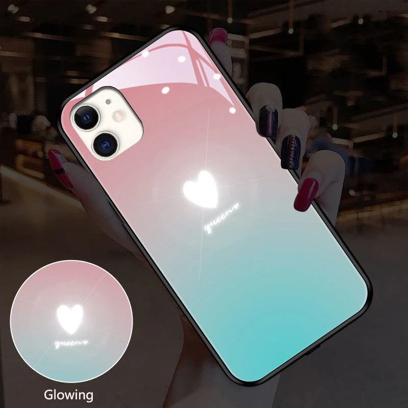 Led Call Light Flash Up Cases For Iphone 13 12 Mini 11 Pro Max X Xr Xs