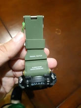 SMAEL-Reloj de pulsera deportivo Digital para hombre, resistente al agua, militar, Masculino, 1802