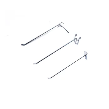

Iron Board Hooks with Holes, Hooks for Shelves and Garage Tool Organizer, Accessory