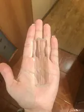 Prisma Triangular BK7 para enseñanza física, prismas de vidrio óptico de 25x25x80mm, luz refractada de espectro arcoíris para niños y estudiantes