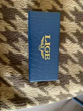 LIGE-reloj analógico con correa de cuero para hombre, nuevo accesorio de pulsera de cuarzo resistente al agua con cronógrafo, complemento Masculino deportivo de marca de lujo con fecha automática, 2021