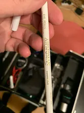 El más nuevo 1PC Barbero borde cabello de rastro pelo barba forma de accesorios con sacapuntas de línea de cabello pluma de corte de pelo de maquillaje