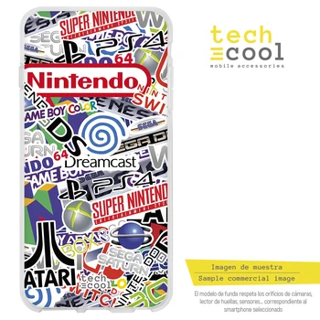

FunnyTech®Silicone Case for Samsung Galaxy A50 l assorted consoles