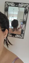 MEIFAN-banda de goma trenza moño para cabello sintético, moño de pelo falso Natural, rizado, extensiones de Clip en coletas