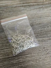 Accesorios de joyería Diy, ganchos para pendientes de tono dorado/plateado/bronce/plateado de 20x18mm