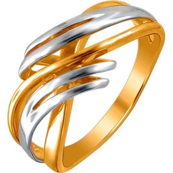 

Esthete ring made of silver with gilding