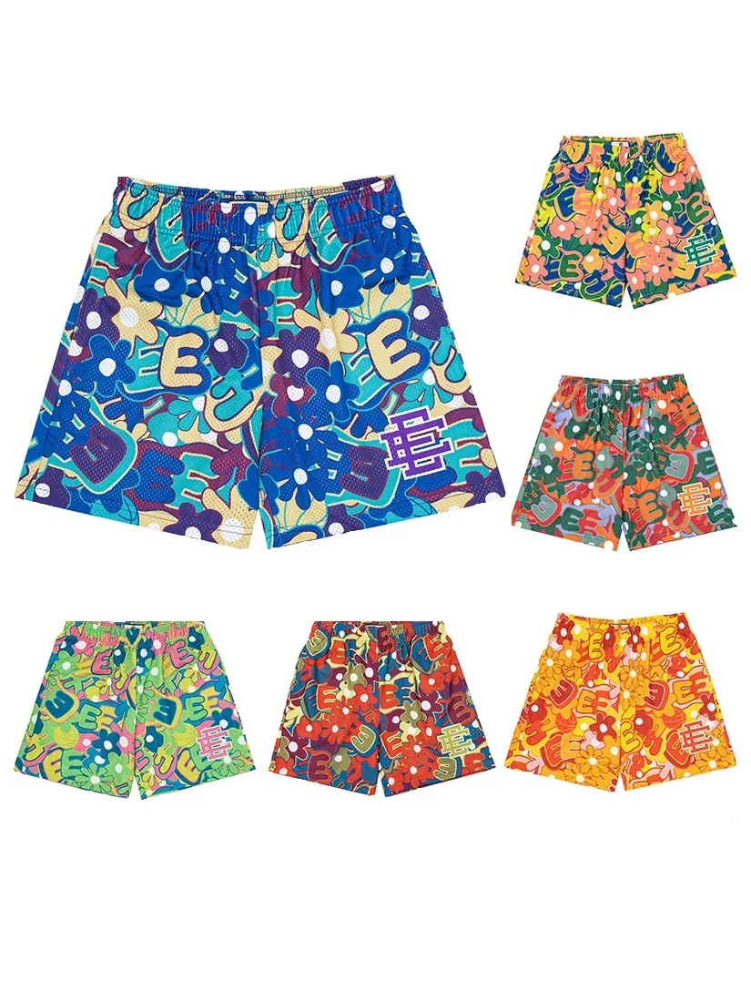 EE Shorts NEW YORK CITY SKYLINE 2021 new men's fitness exercise shorts