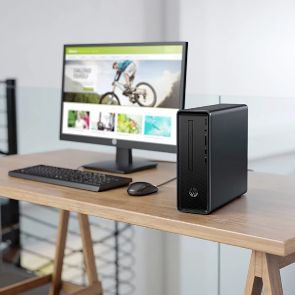 Настольный ПК hp 290-A0099NSM A4-9125 4 GB ram 1 ТБ Black