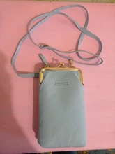 Moda novedosa pequeña bandolera las mujeres Mini de cuero mate de bandolera de hombro embrague Bolsas damas teléfono bolso de
