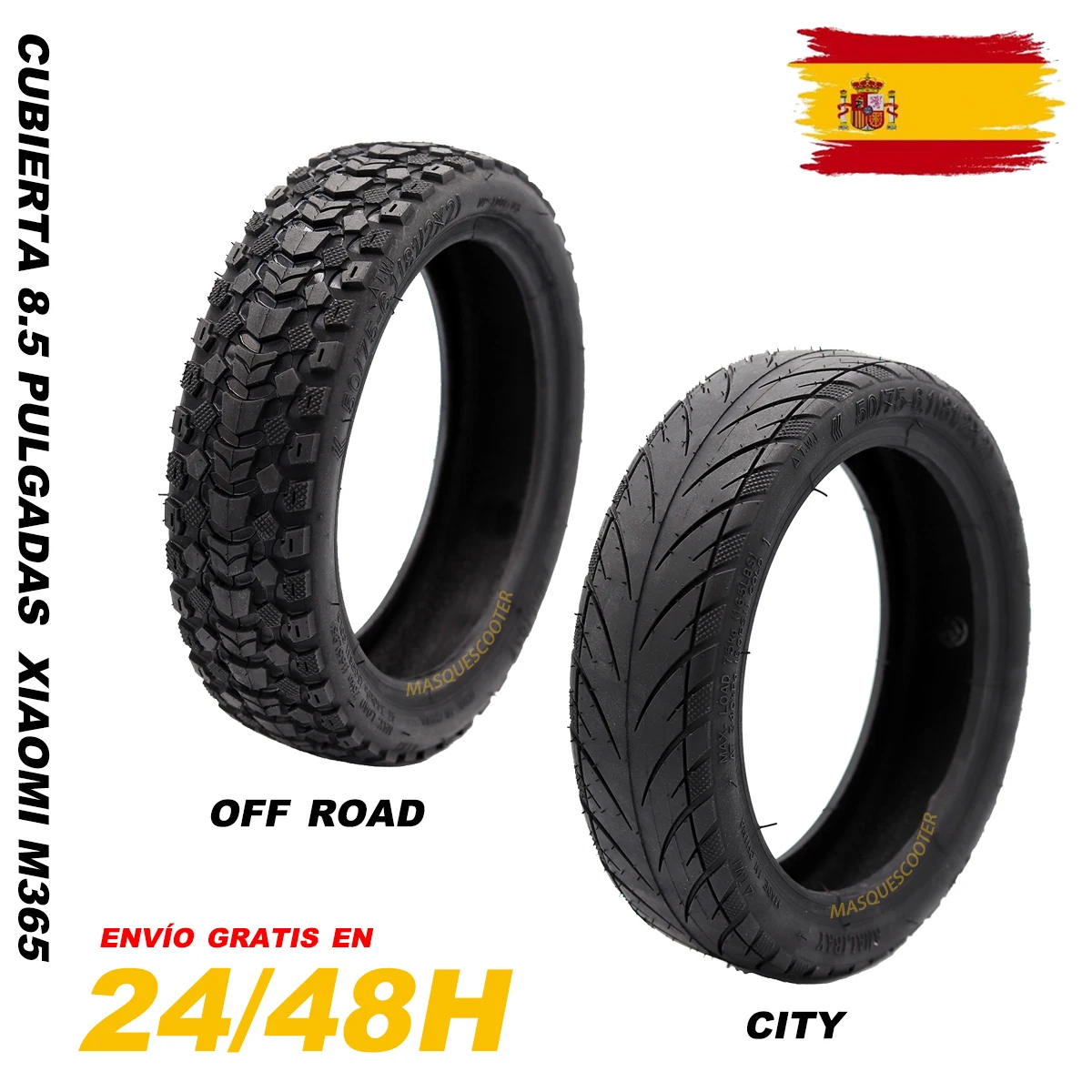 Pneu 9,2 pouces Cityroad tubeless Xiaomi M365 / Pro / Pro 2 / 1S / Essential