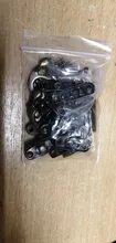 NAIERDI-cerrojo decorativo de Metal antiguo para muebles, candado para joyero de madera con tornillos, 10 Uds.