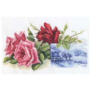

M518 set for embroidery RTO 'miniature with rosame', 27x17 cm